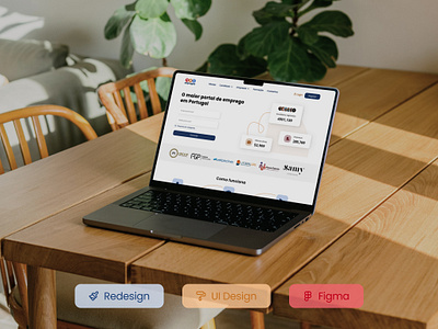 Redesign Net-Empregos UI design design ui uidesign uxui