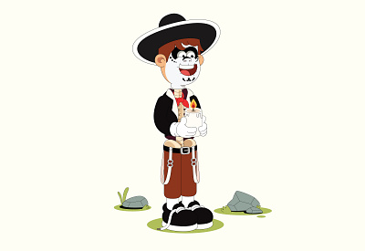 Day of the Dead ( Dia De Los Muertos ) animation cartooncharacter characteranimation characterdesign design illustration logodesign vector