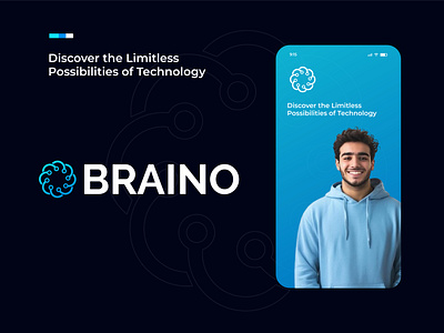 BRAINO | Tech logo and brand identity design ai logo analyst logo analytical logo artificial inteligence logo brand identity branding corporate identity crypto logo cyber logo data logo identity design logo folio logo ideas logo inspiration saas logo software logo startup logo tech tech logo tech logos