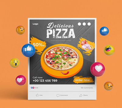 Pizza Social Media Post pizza pizza near me pizza post delivery pizza post design pizza post menu pizza poster pizza social media post design pizzahot pizzapost