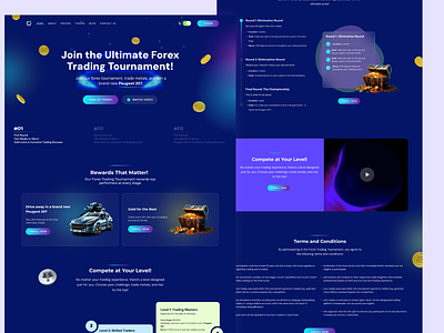 Tournamant Landing productdesign ui uidesign ux uxdesign