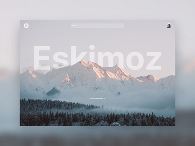 Dashboard Welcome Screen — Eskimoz account analytics analytics dashboard branding dashboard design design system minimalism overview paid ads paid media product design project management saas seo ui design user interface visual design welcome welcome screen