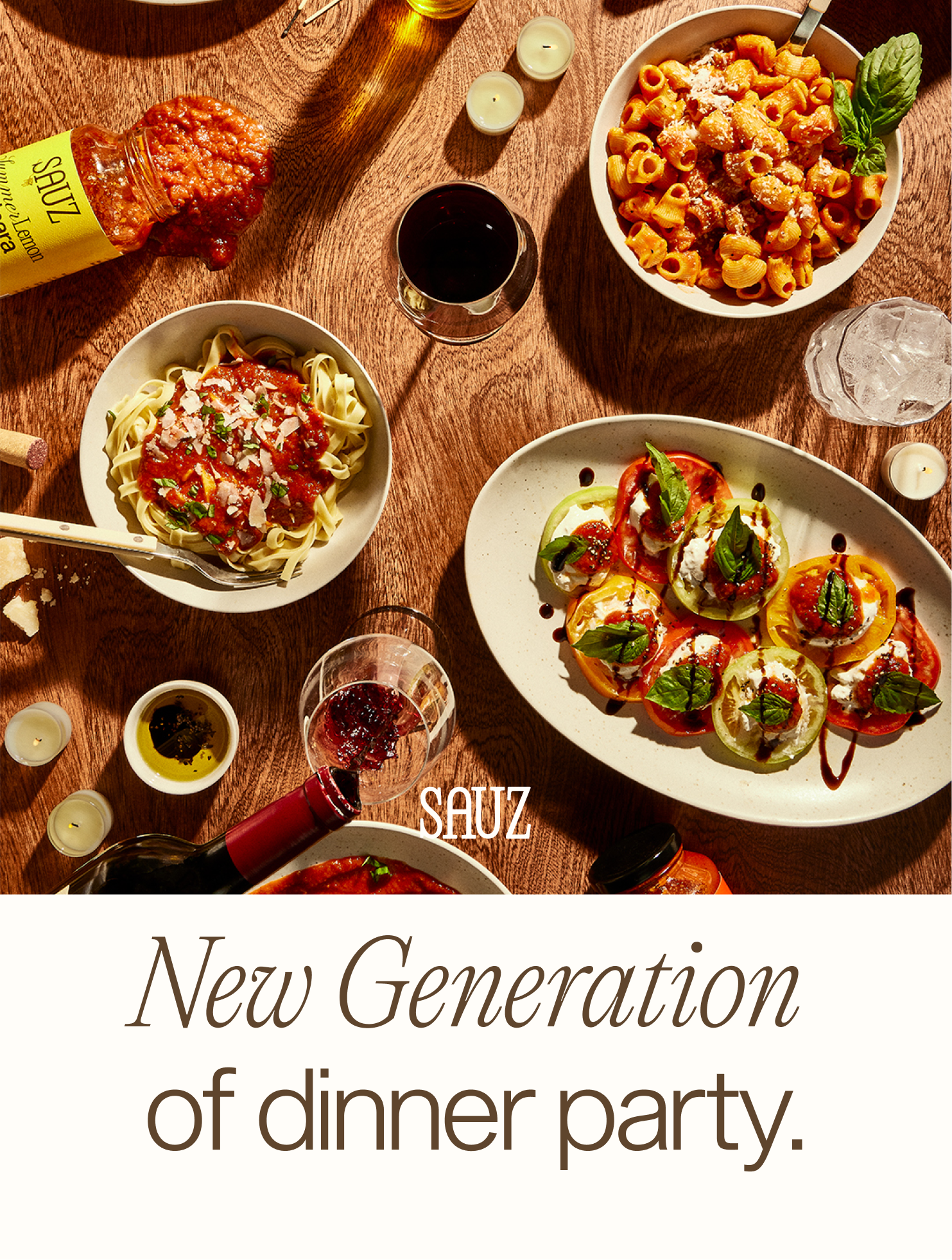 SAUZ key art samples branding graphic design key art typography