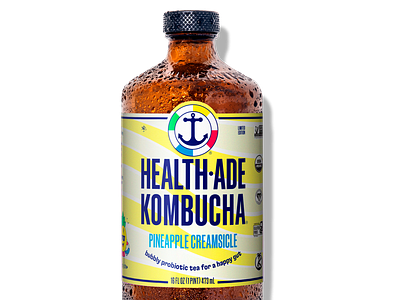 Health-Ade Kombucha Seasonal SKUs branding cpg graphic design packaging