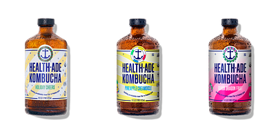 Health-Ade Kombucha Seasonal SKUs branding cpg graphic design packaging