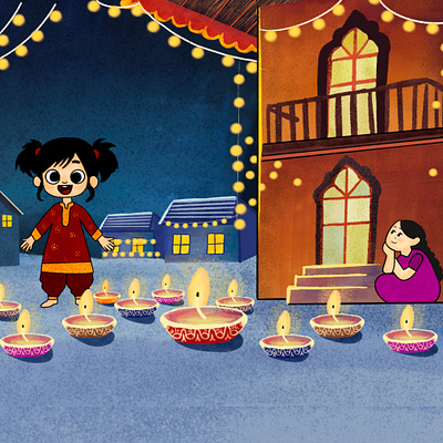 The Magical Diwali festival of lights.