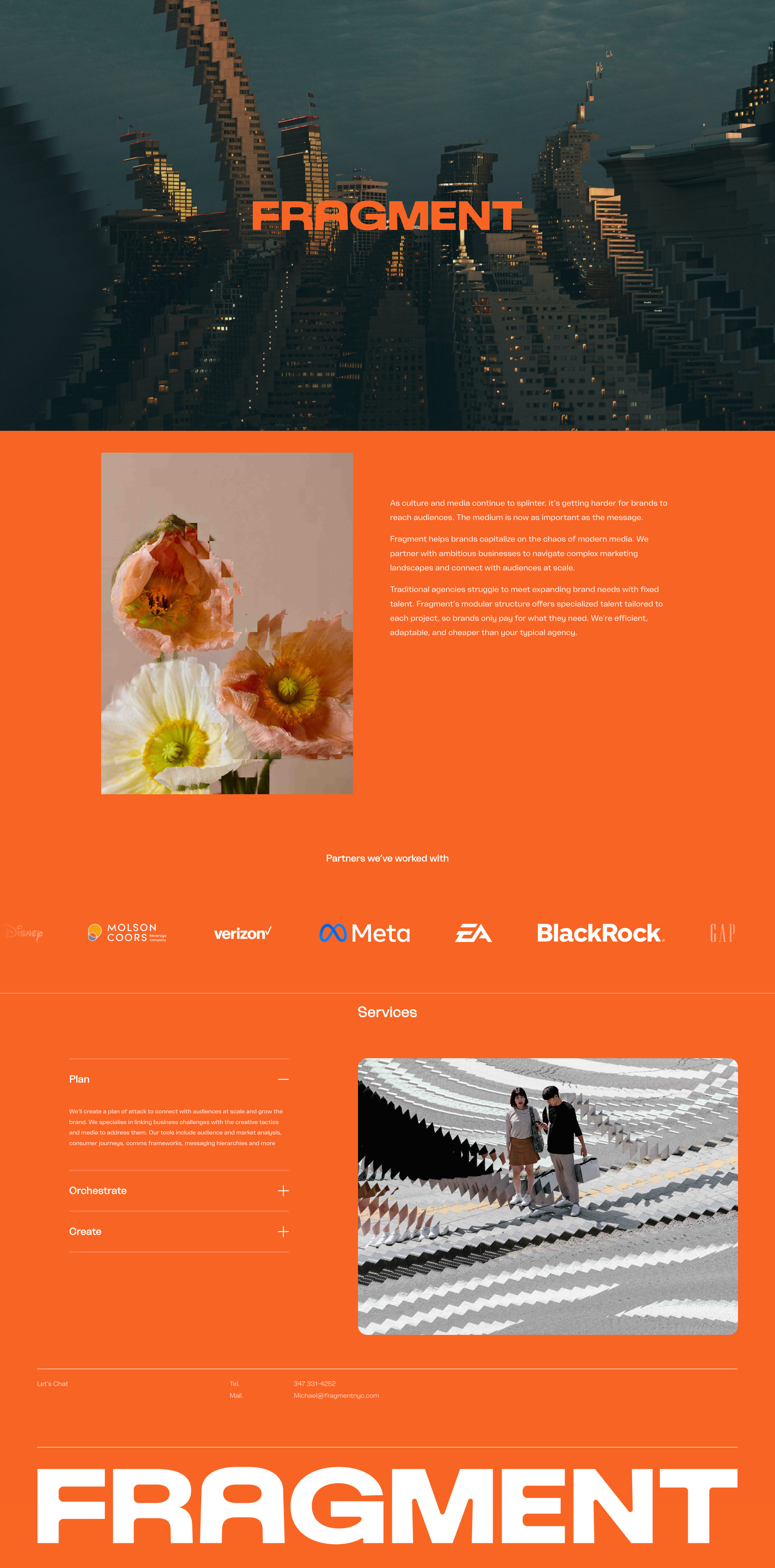 Example of Figma Design To Squarespace Website