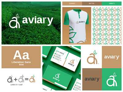 Aviary agro farm investment logo and branding branding graphic design green logo logo