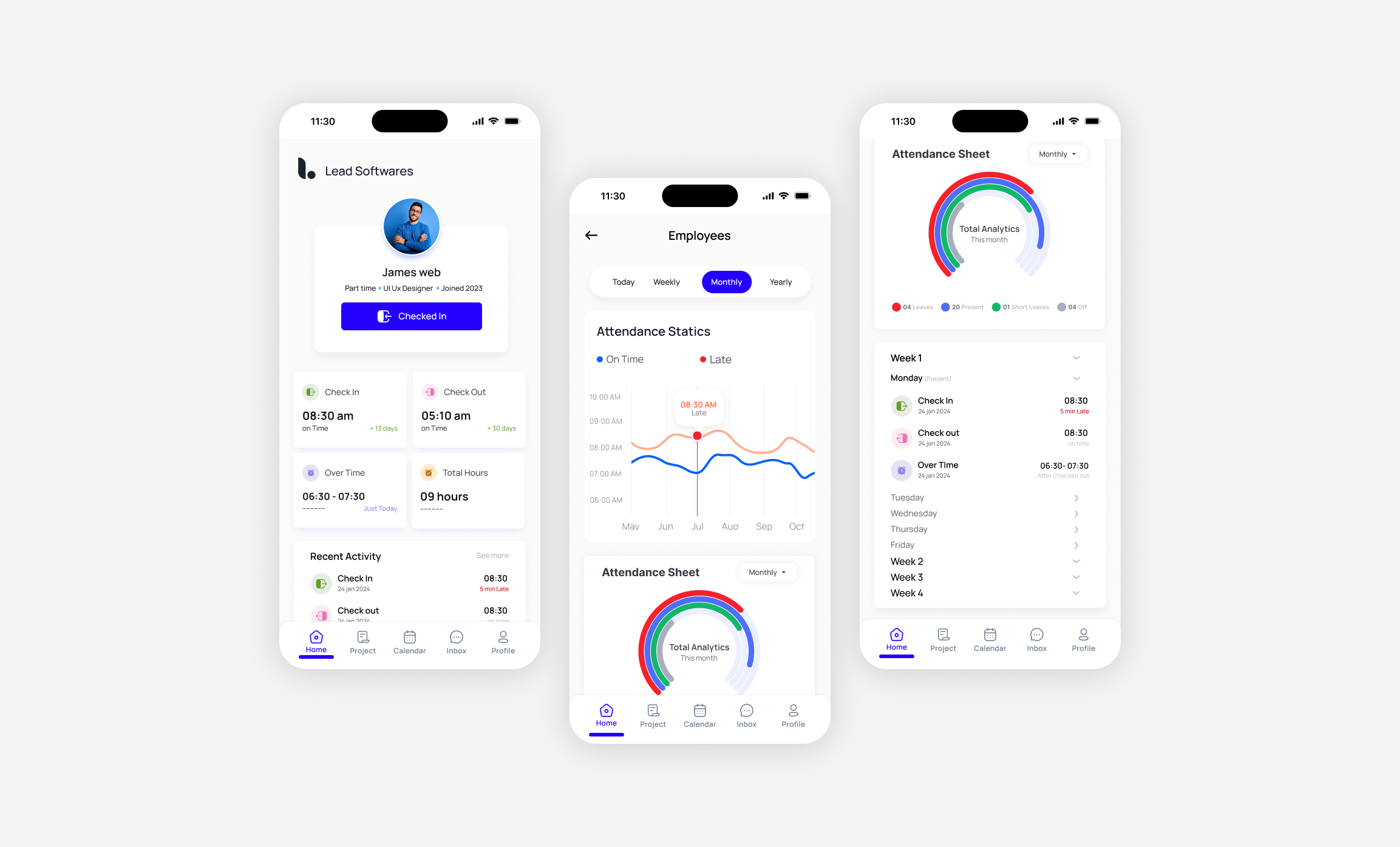 Example of Minimal Mobile App Design