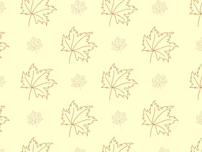 Maple Pattern graphic design maple pattern designing pattern making