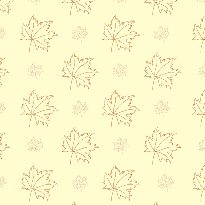 Maple Pattern graphic design maple pattern designing pattern making