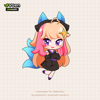 Cute Chibi Commission fun illustrations