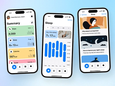 Health App app app design app interfaces best app design design health app ios mobile mobile app design mobile app ui mobile ui mobile ui design mobile ux modern app ui modern ui ui ui design ui ux design ux