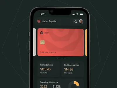 Zeni Wallet — Cards brand design ui ux