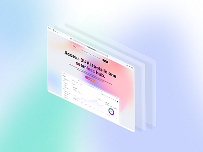 Ailix - Website ai landing page ai tool app design graphic design minimalist simple ui website