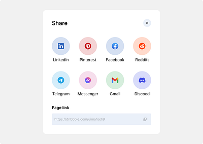 Social Share ui sign dailyui daly ui design social share ui ux