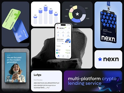 Nexn - Crypto Earn, Loans, Exchange app charts crypto earn exchange hodl loans star