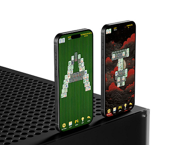 Mahjong Game App animation app app design branding design game app game design gaming app graphic design illustration logo mobile app motion graphics typography ui ui design user interface ux ux design vector
