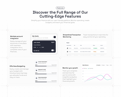 Features Section animation microinteraction motion graphics ui user experience