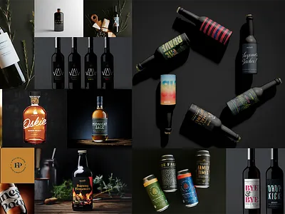 Quick look at some recent work alcohol beer beverage brand identity branding coffee cpg food graphic design label design logo packaging design print design sauce typography whiskey wine