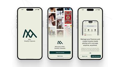 Max Mobile App Design app design app ui design designtips figma app mobile app mobile app design prototype ui ui design uiux uiux design ux ux design