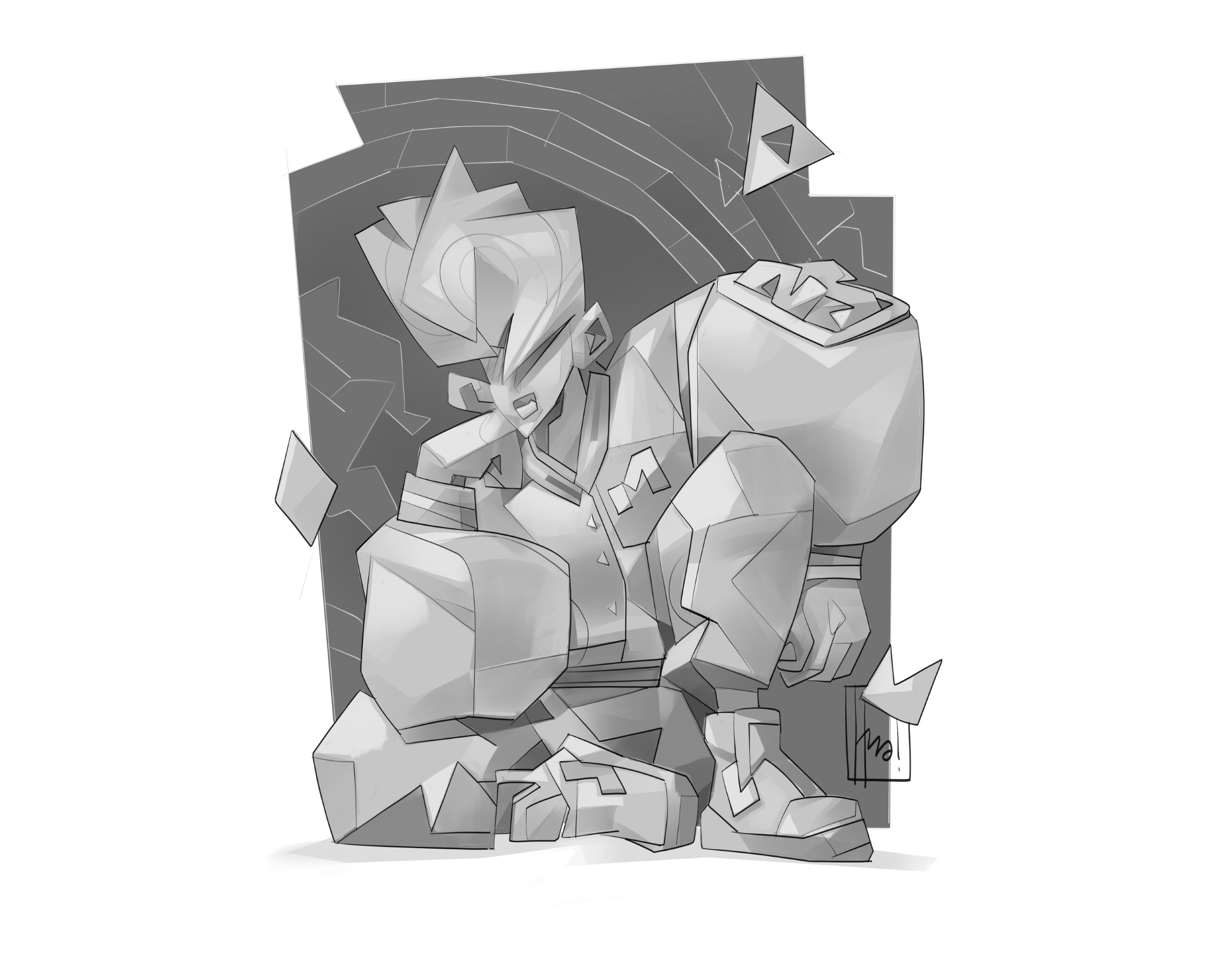 Str33tStylz edgy graffiti greyscale art illustration street art urban art urban outfit