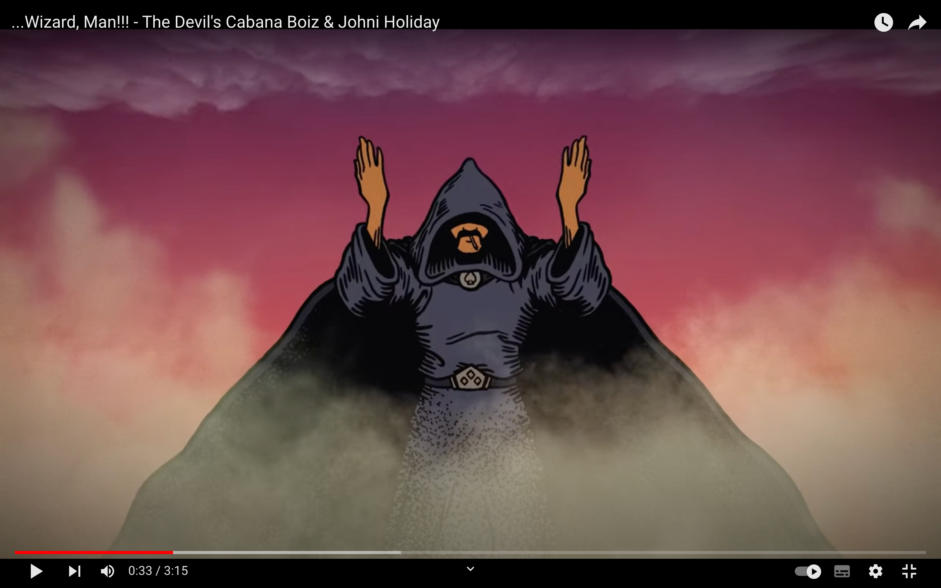 ...Wizard, Man!!! [Video] animated music video animation digital art digital illustration drawing hand drawn illustration music music video