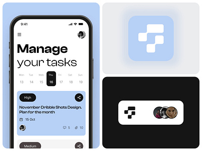 Focus Task Management app branding design graphic design logo design logofolio design task management task management app ui design ux design uxui uxui design