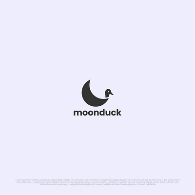 moon duck logo black and white logo branding concept logo creativelogo design dribble duck logo graphic design icon logo inspiration logo logofoloio moon with duck logo simple logo vector