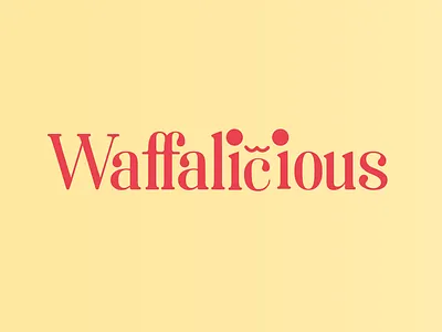 waffalicious branding animation branding cute design graphic design kawaiii logo motion graphics visual identity