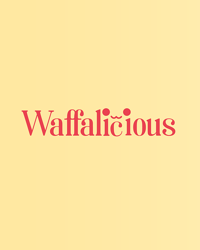 waffalicious branding animation branding cute design graphic design kawaiii logo motion graphics visual identity