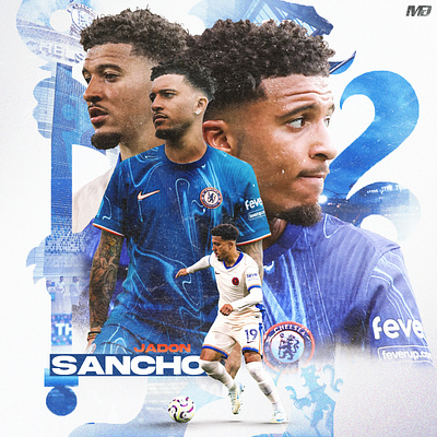 Jadon Sancho chelsea design england football graphic design premierleague sancho sportsdesign