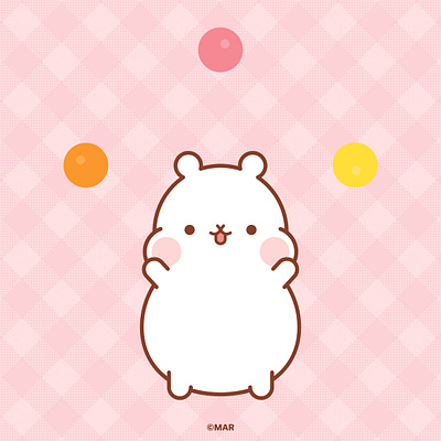 Lucky The Cuy character design cute graphic design illustration illustratormar kawaii luckythecuy