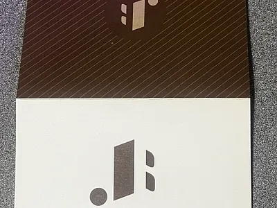 Welcome Card & Logo Design logo design print work welcome card