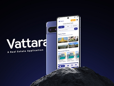 Vattara - Real Estate App UX Design branding graphic design ui