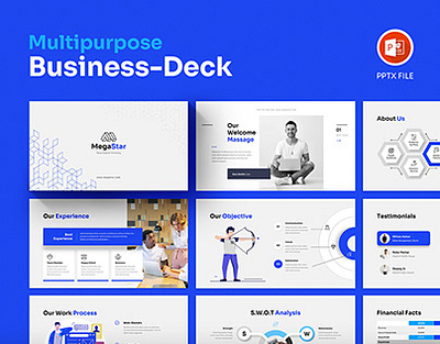 Multipurpose Business-Deck PowerPoint Presentation Template professional