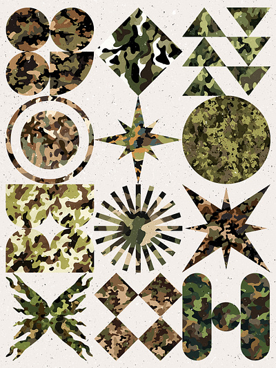 Ultimate Camouflage design graphic design illustration