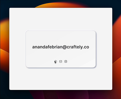 Name card exploration👋 branding design prototype ui ux