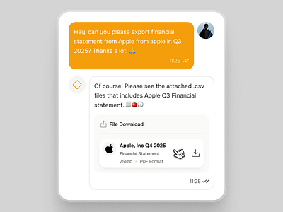 midasmind: AI Investing Roboadvisor App - Financial Statement UI ai finance app chat bubble chat ui clean finance assistant app finance companion finance ui kit financial statement investing app investing ui kit investment app minimal modern orange robo advisor app roboadvisor app roboadvisor ui simple soft yellow