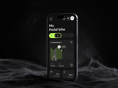 Gearshift - Smart Bike App | Ride Control adobe photoshop app bicycle bike connectivity cycle control design figma illustrator map smart bike smart ride ui ui design uiux user interface ux