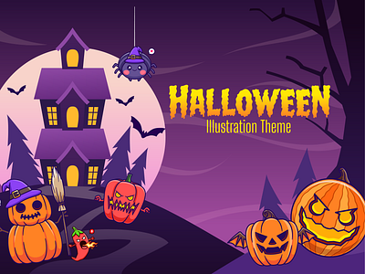 Halloween is Coming🎃👻🦇💀🪦 branding cartoon character doodle flat food ghost halloween horror house icon illustration logo magic mockup pumpkin sketch spooky vegetable witch