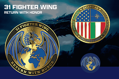 31 FIGHTER WING RETURN WITH HONOR 3d animation branding coin crypto design graphic design illustration logo ui