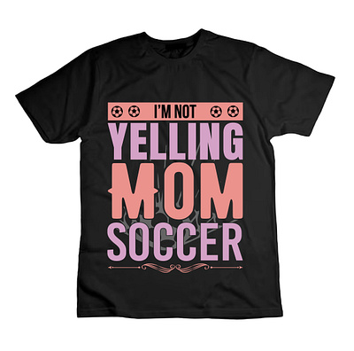 MOM SOCCER TYPOGRAPHY T-SHIRT DESIGN animal typography branding custom t shirt design graphic design mom soccer t shirt design t shirt design typography