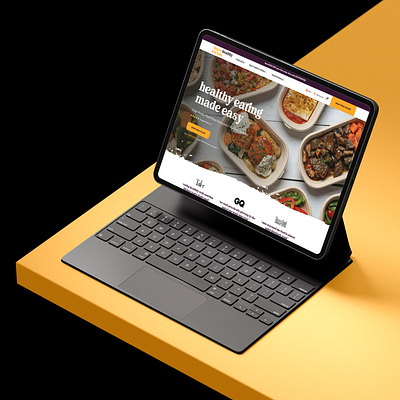 Food Order Website Design branding clean delivery design easy made food delivery food order food website graphic design illustration kitchen modern modren order online resturant ui website