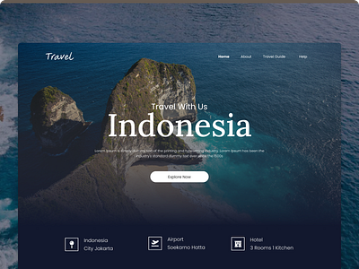 Travel Web Design company design graphic design inspiration ui web design webdesign