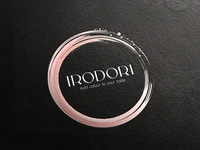 Logo Design for IRODORI branding japanese japanese modern logo logo design logodesing sakura visual identity