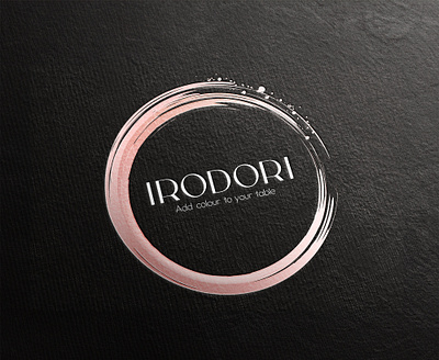 Logo Design for IRODORI branding japanese japanese modern logo logo design logodesing sakura visual identity