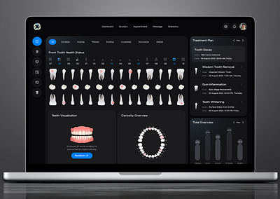 Humanex-AI: Dental Health Visualization and AI-Treatment Plan 🦷 ai aibasedhealth artonest dashboard design doctors futureofhealth health healthcare healthtech logo targetusers ui design ux design uxui