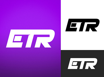 Esports Logo Design For ETR ESPORTS! 3d animation branding custom gaming logo graphic design logo motion graphics ui