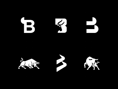 BlackBull logo concepts blackbull markets branding branding agency broker fintech fintech agency fintech studio new zealand brand rebrand rebranding trading